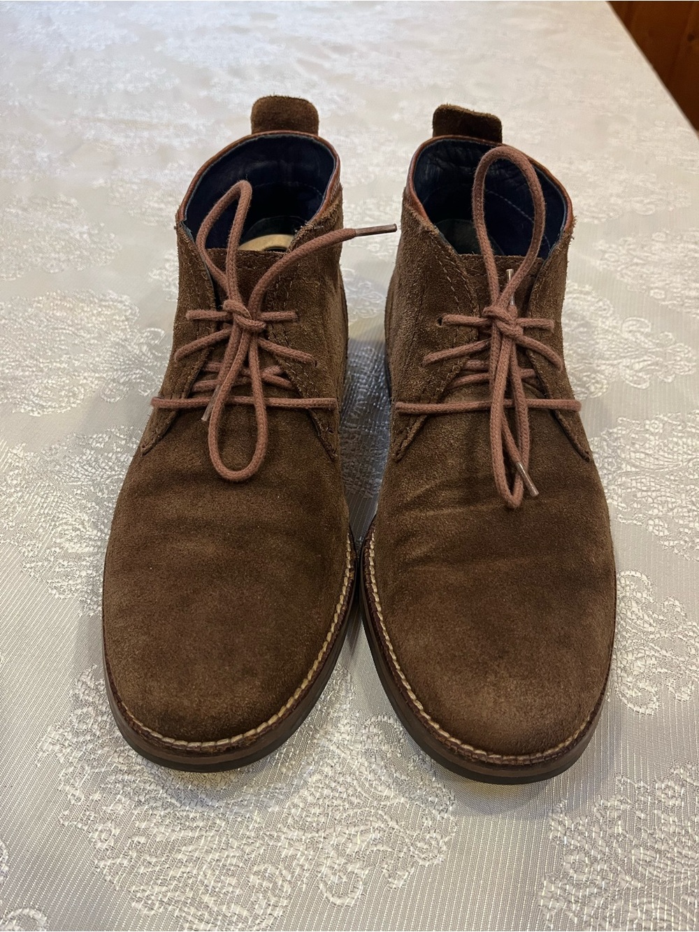 Cole Haan Brown Suede Men’s Chukka Boots